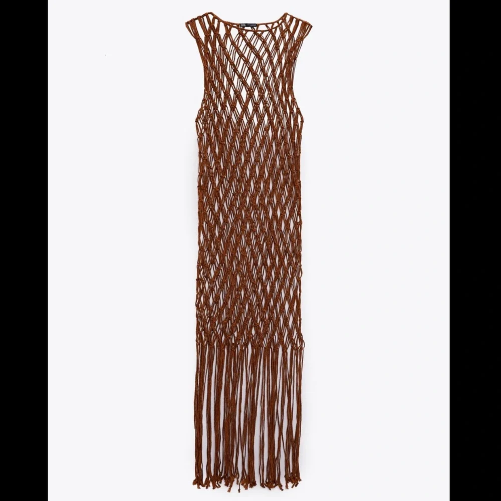 Zara MACRAME DRESS